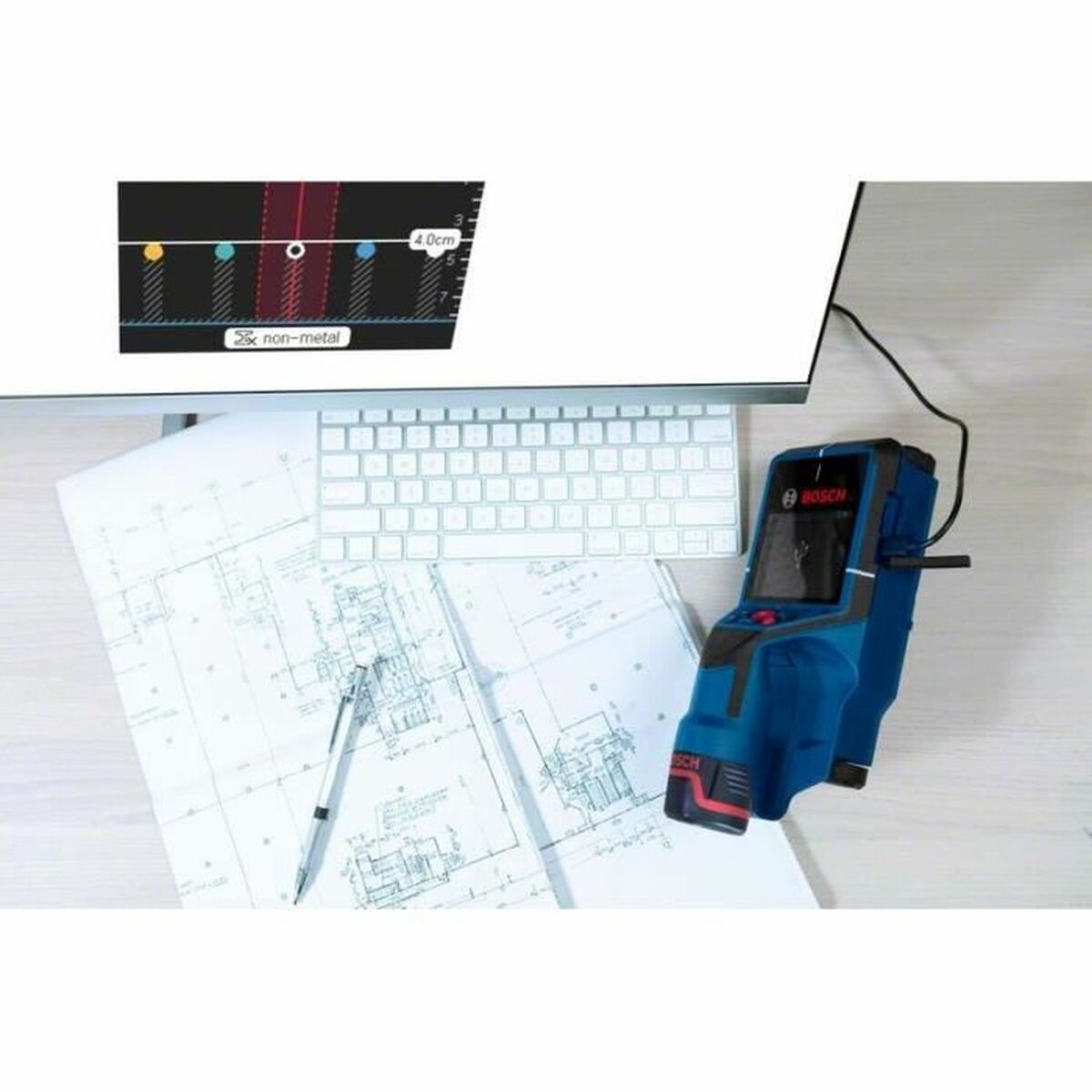 Detector de Entramados BOSCH D-Tect 200 C